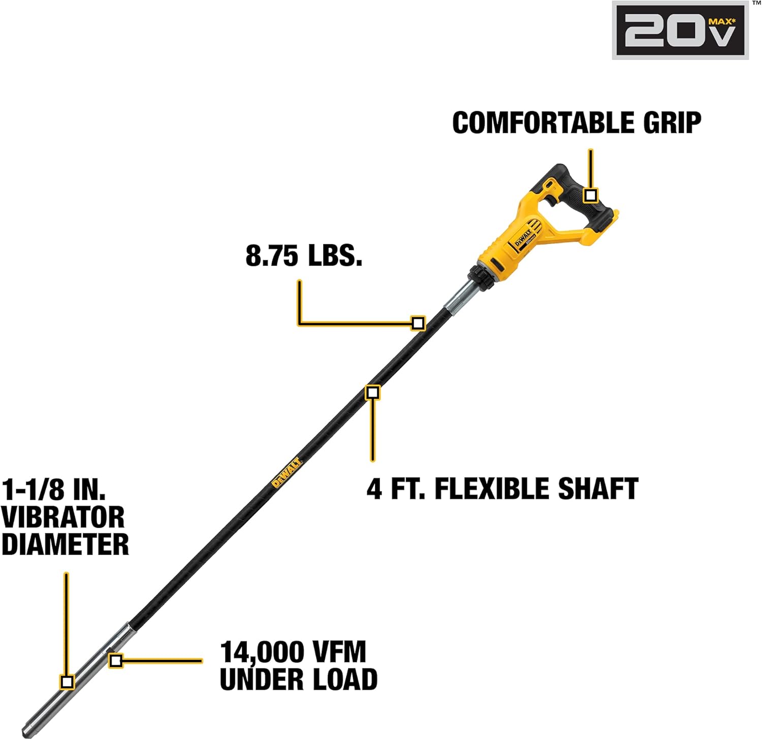 DEWALT DCE531B 20V MAX - vibrador lápiz (solo la herramienta). 2